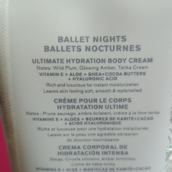 3/$30❤️🔥Brand New Bath & Body Works Ballet Nights Body Cream - Picture 3 of 3